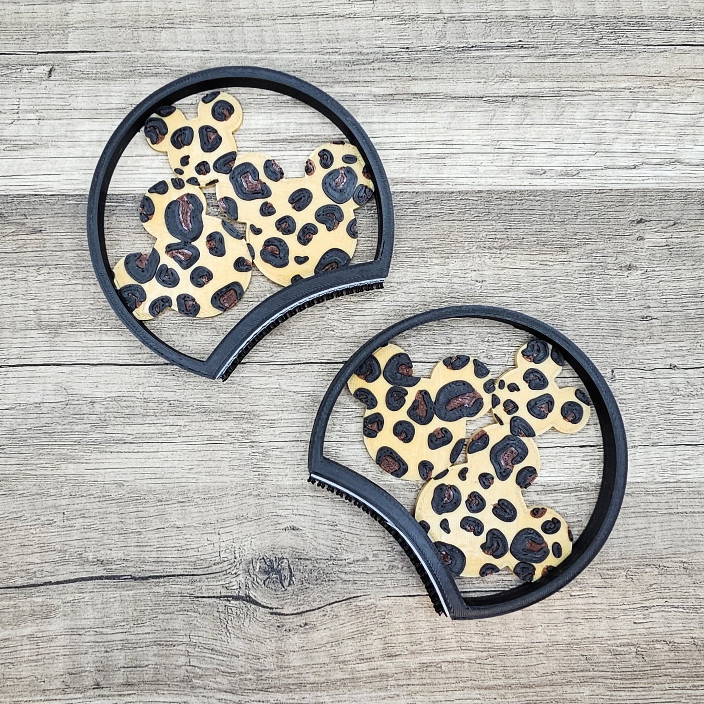 Cheetah Mouse Interchangeable Ears Only - Riverbend Design