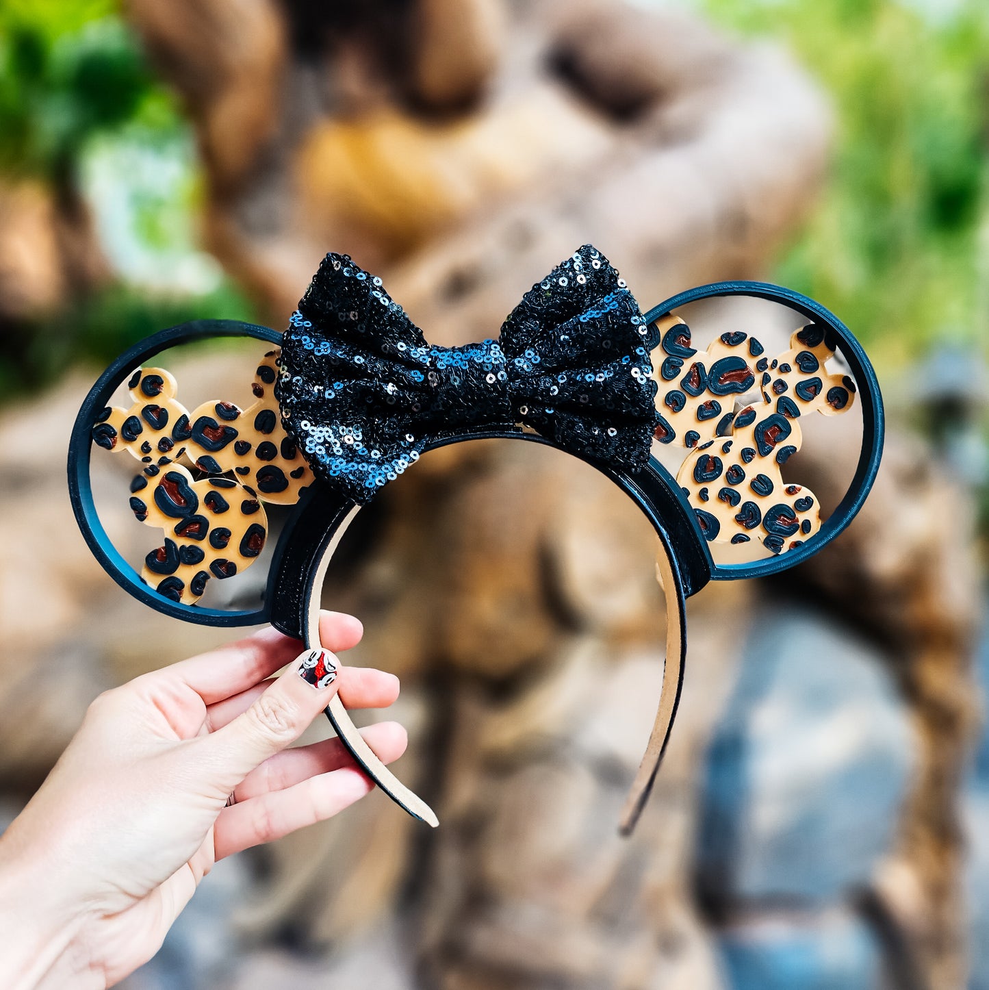 Cheetah Mouse Interchangeable Ears Only