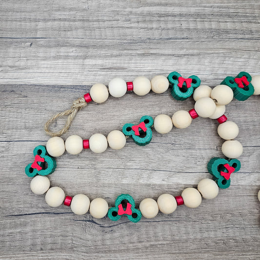 *Seasonal* Wreath Mouse Garland