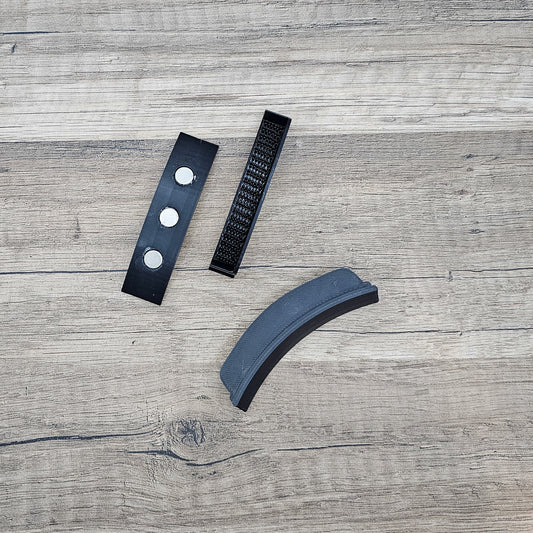 Black Interchangeable Hat Brackets