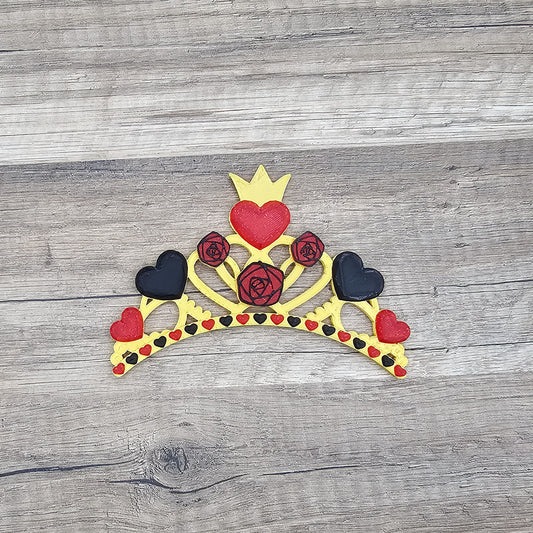 Queen of Hearts Interchangeable Tiara Only