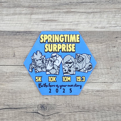 Running Medal Display - Springtime Surprise Top