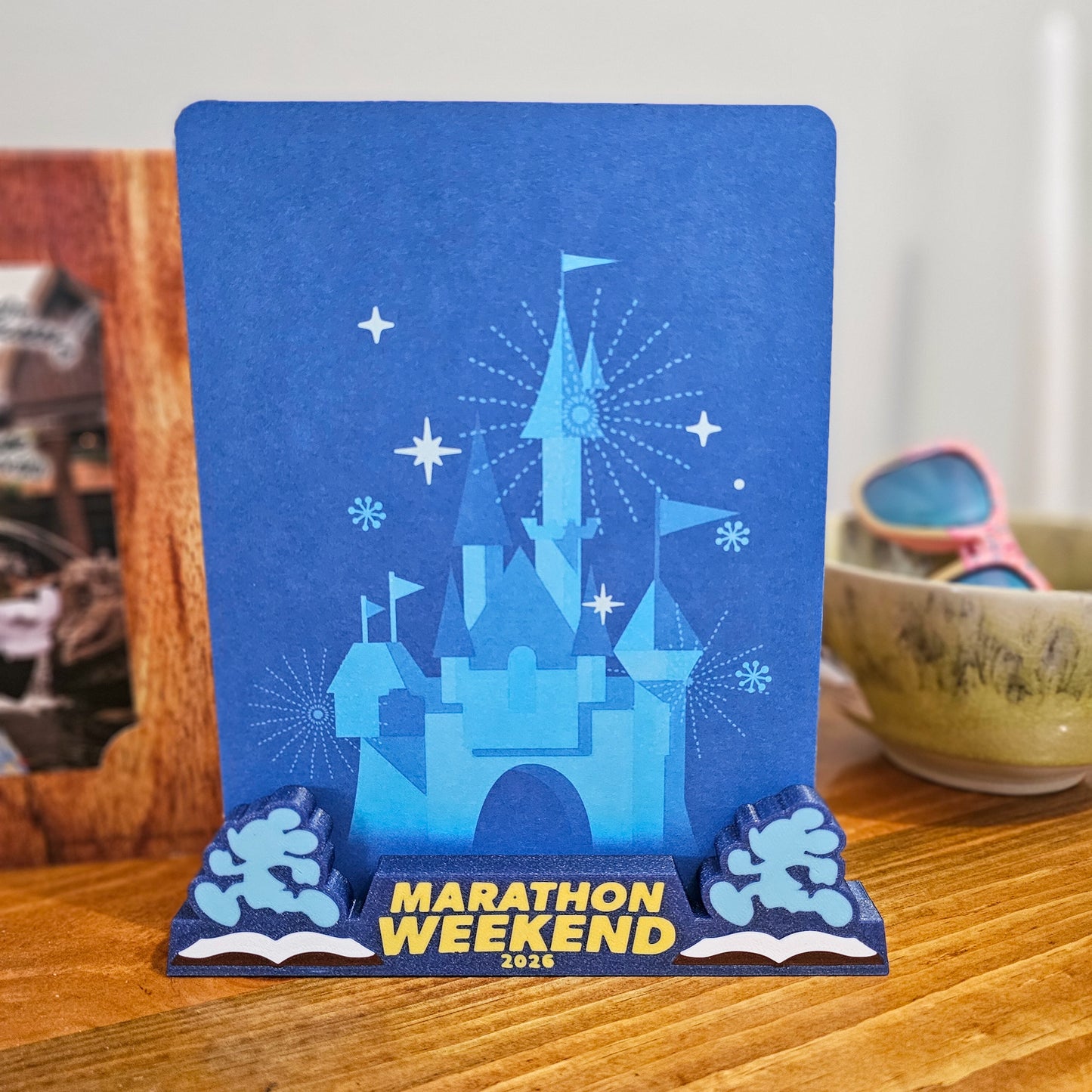 Marathon Magnet Picture Display