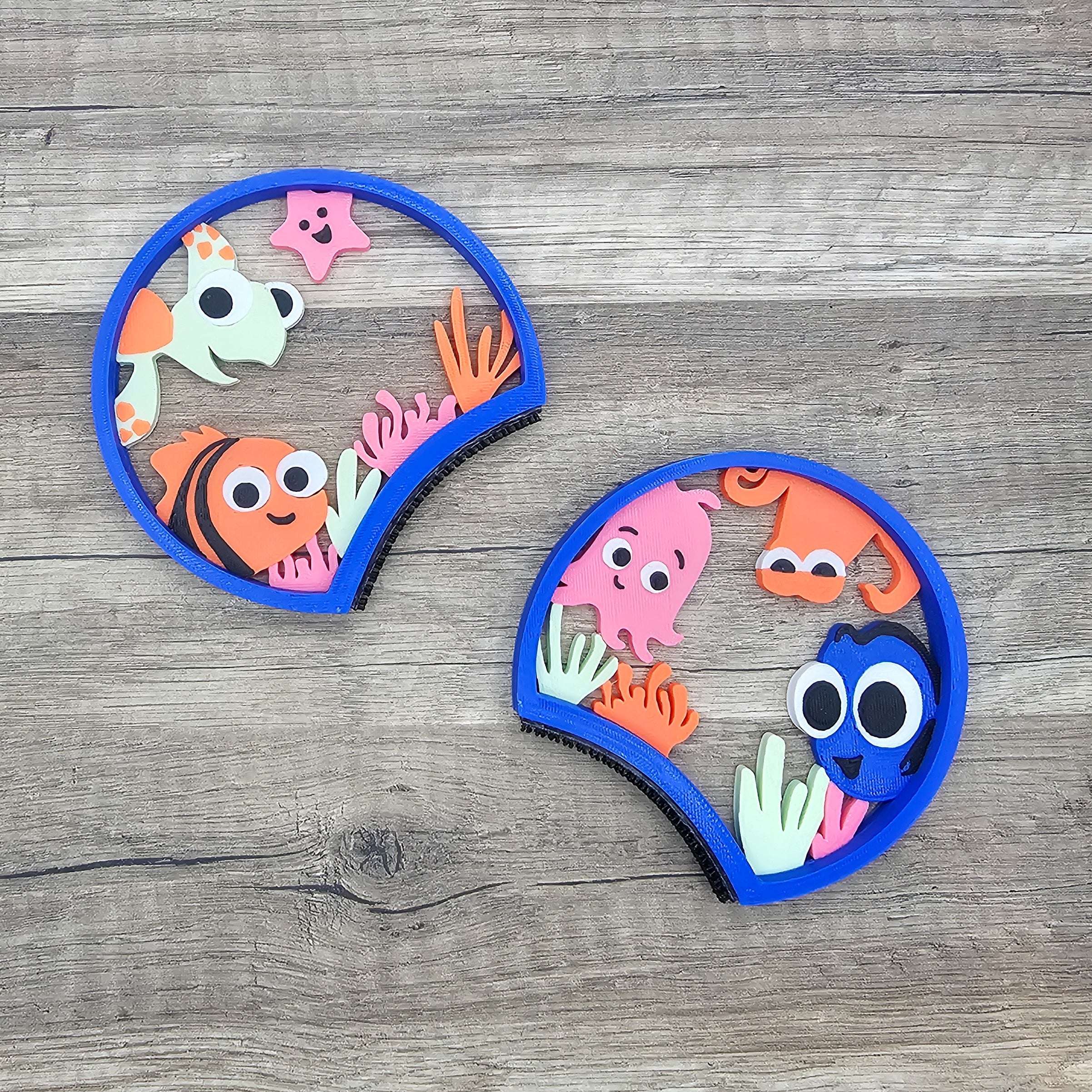 Big Blue World Interchangeable Ears Only - Riverbend Design