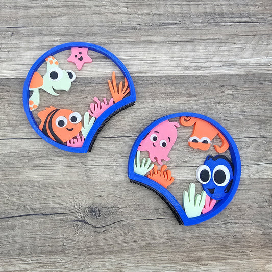 Big Blue World Interchangeable Ears Only - Riverbend Design