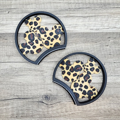 Cheetah Mouse Interchangeable Ears Only - Riverbend Design