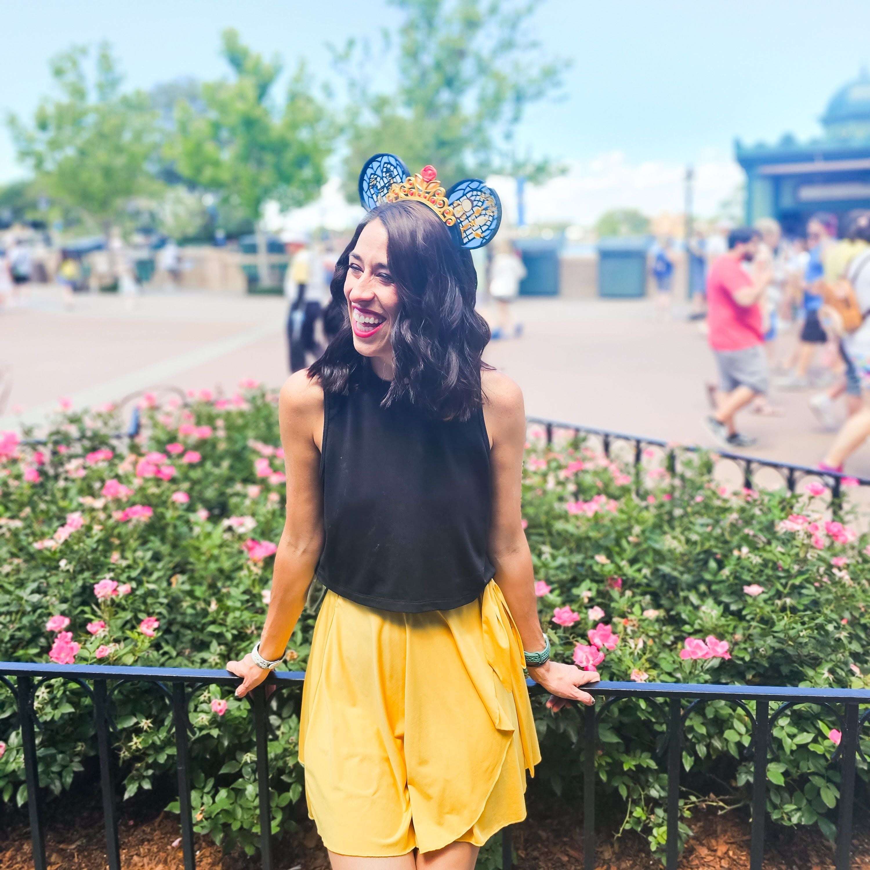 Enchanted Rose Princess Interchangeable Ears Only - Riverbend Design