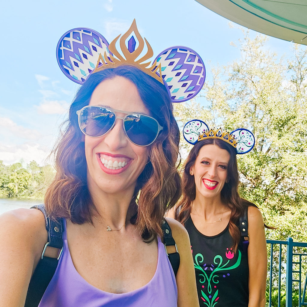 Ice Queen Snowflake Interchangeable Ears Only - Riverbend Design