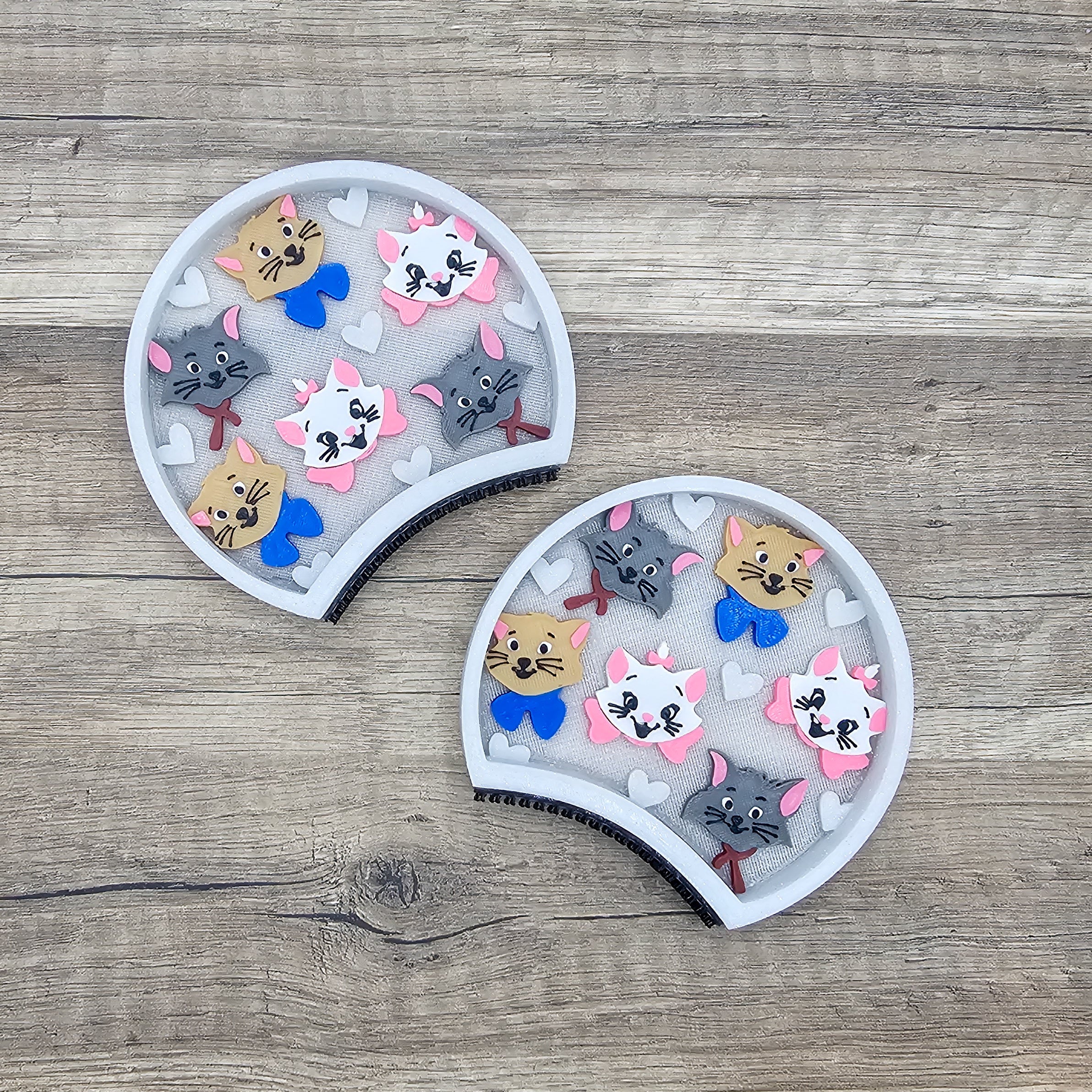 Parisian Kitties Interchangeable Ears Only - Riverbend Design