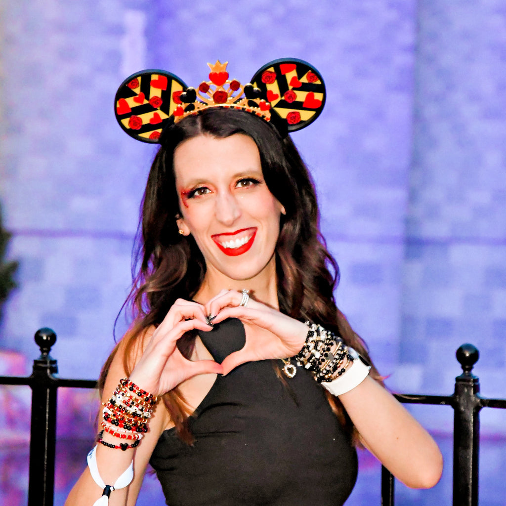 Queen of Hearts Interchangeable Tiara Only - Riverbend Design