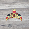 Queen of Hearts Interchangeable Tiara Only - Riverbend Design
