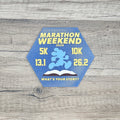 Running Medal Display - Marathon Topper 2026 - Riverbend Design