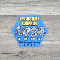 Running Medal Display - Springtime Surprise Top - Riverbend Design