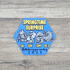 Running Medal Display - Springtime Surprise Top - Riverbend Design