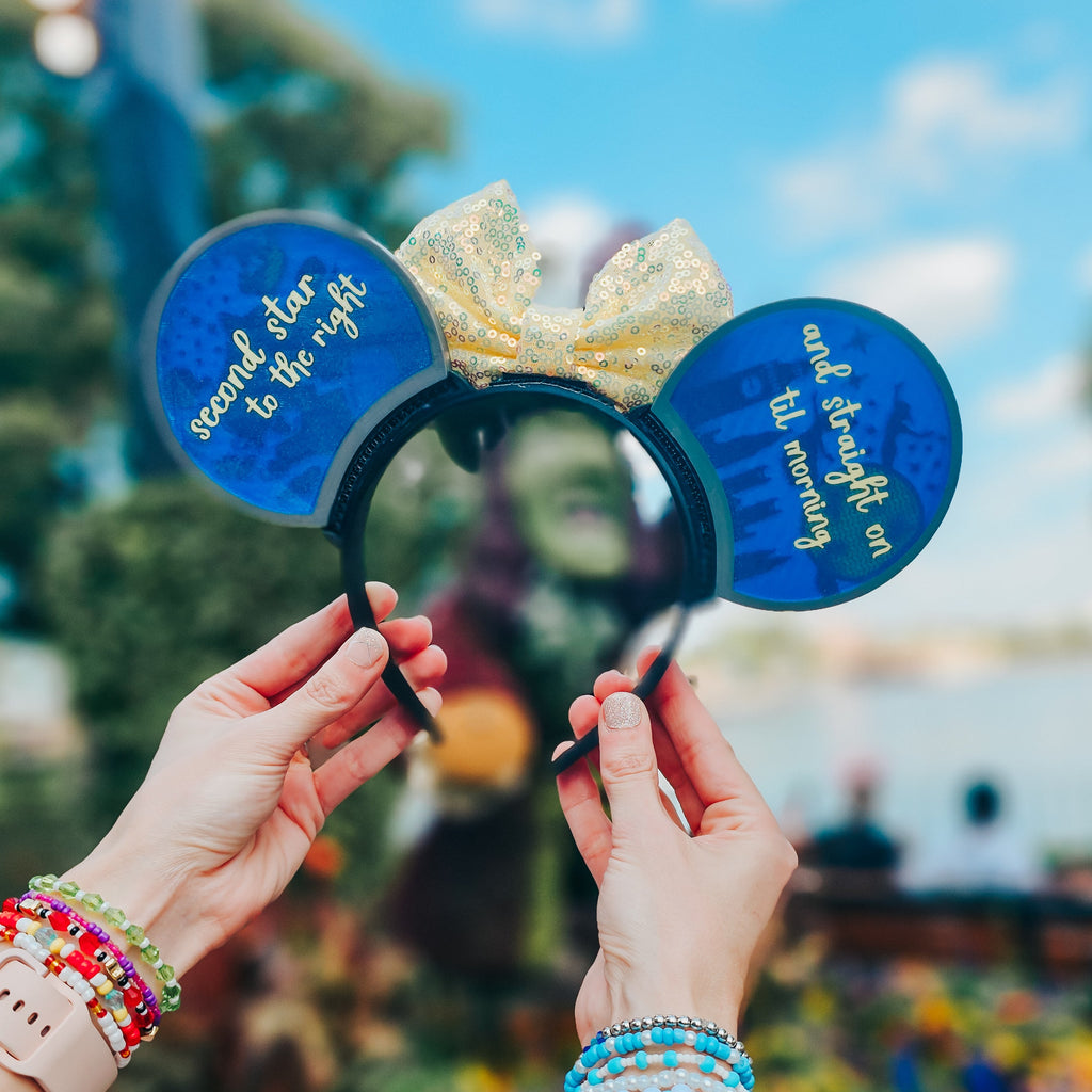 Second Star to the Right Interchangeable Ears Only - Riverbend Design