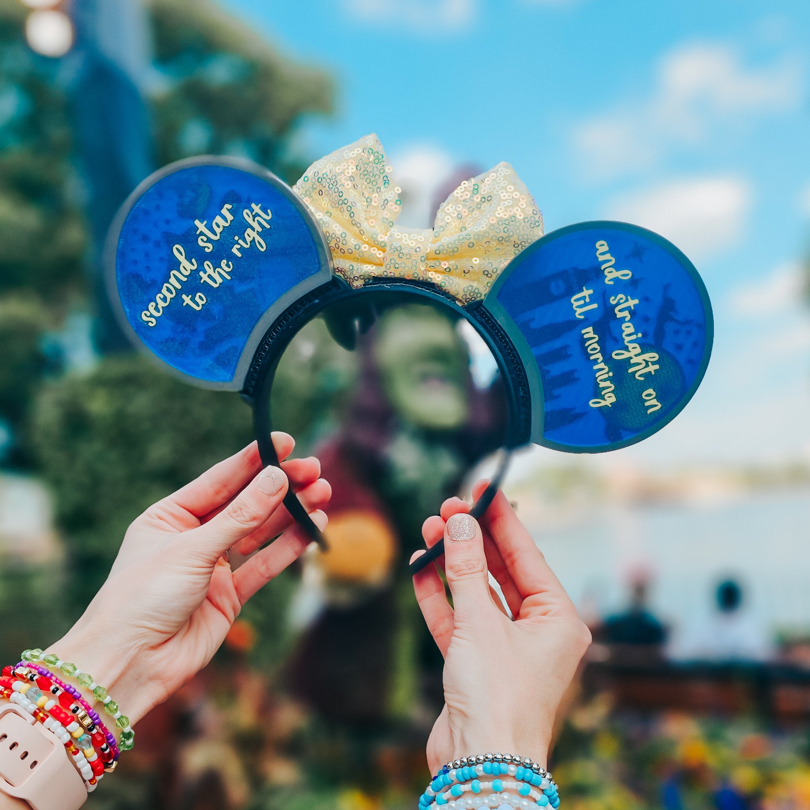 Second Star to the Right Interchangeable Ears Only - Riverbend Design