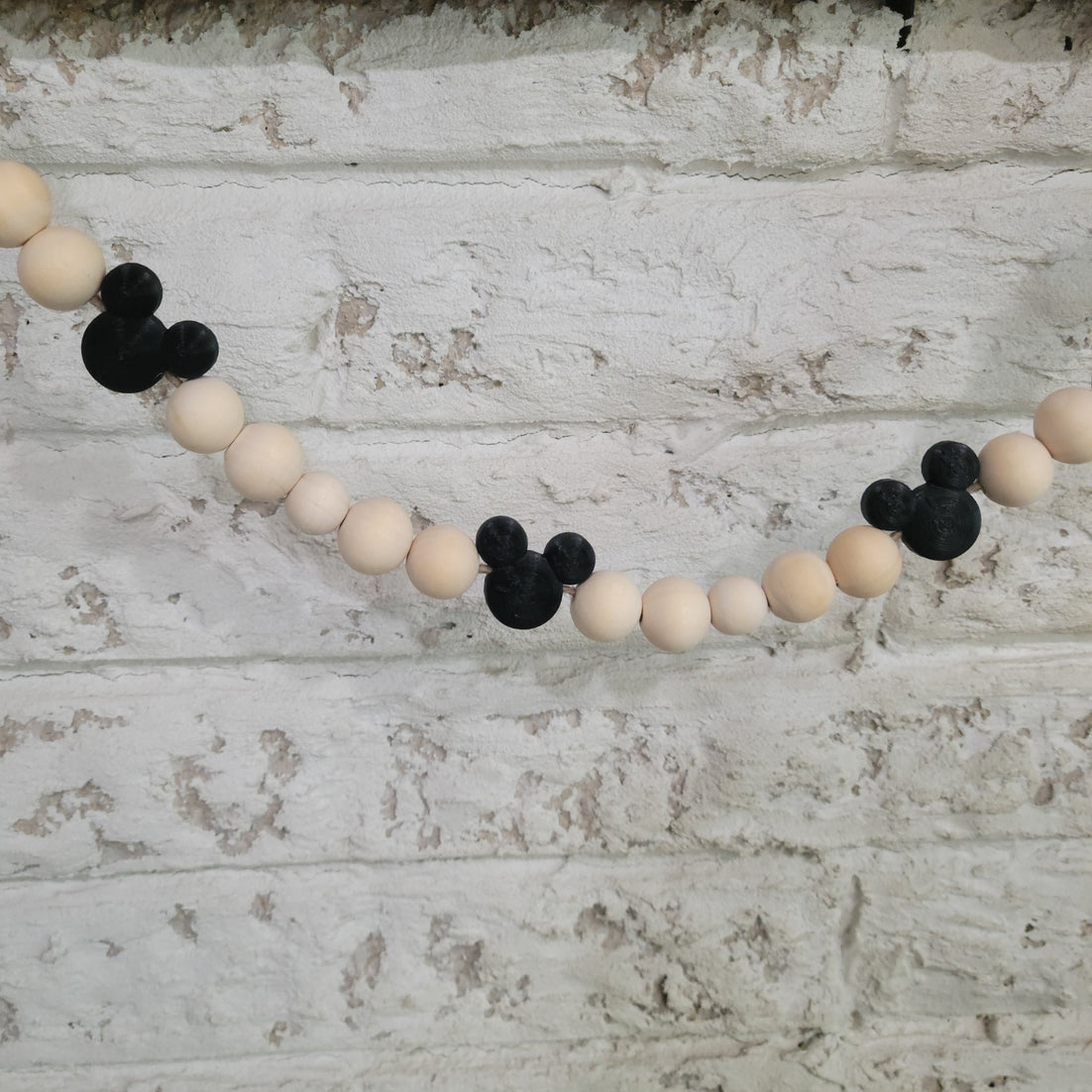 Mouse Beads Only - DIY Garland