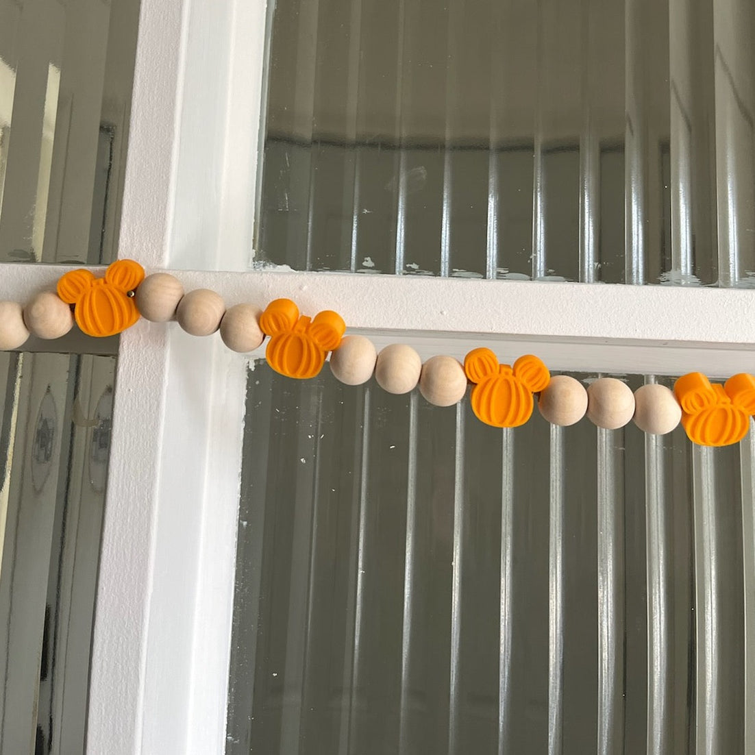 Pumpkin Mouse Beads Only - DIY Garland