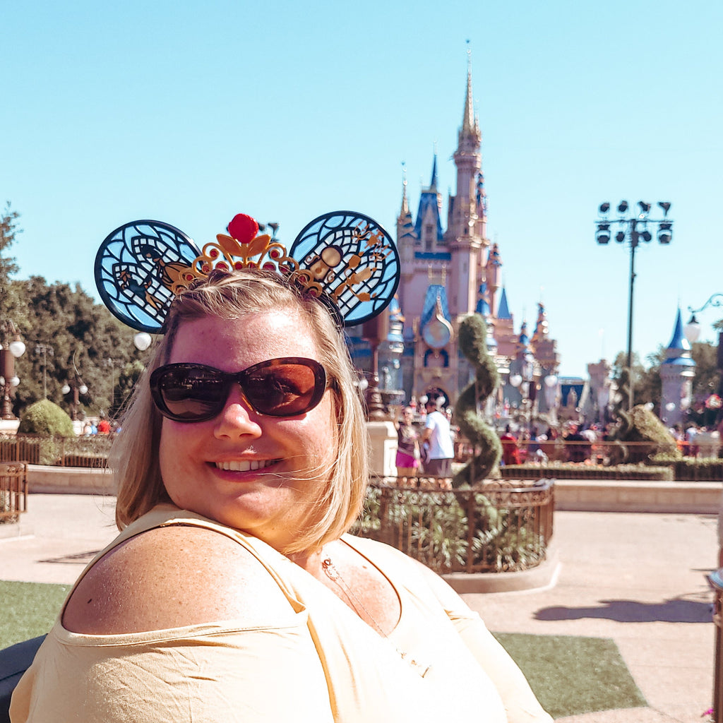 Enchanted Rose Princess Interchangeable Ears Only - Riverbend Design