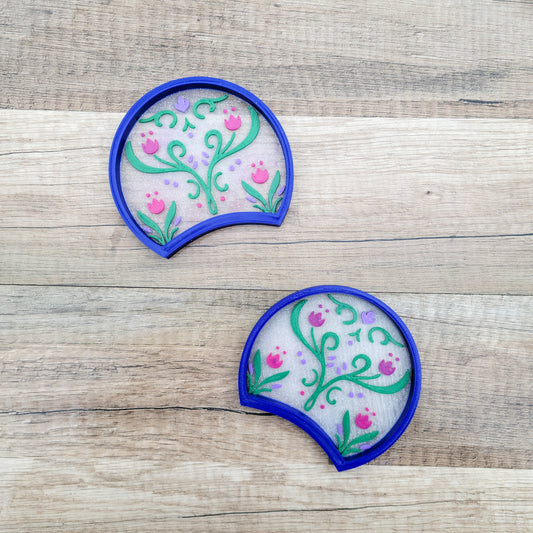Frozen Heart Princess Interchangeable Ears Only - Riverbend Design