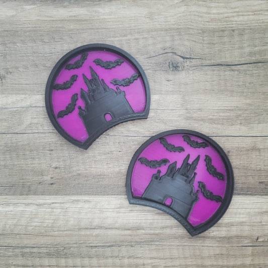 *Seasonal* Spooky Castle Interchangeable Ears Only - Riverbend Design